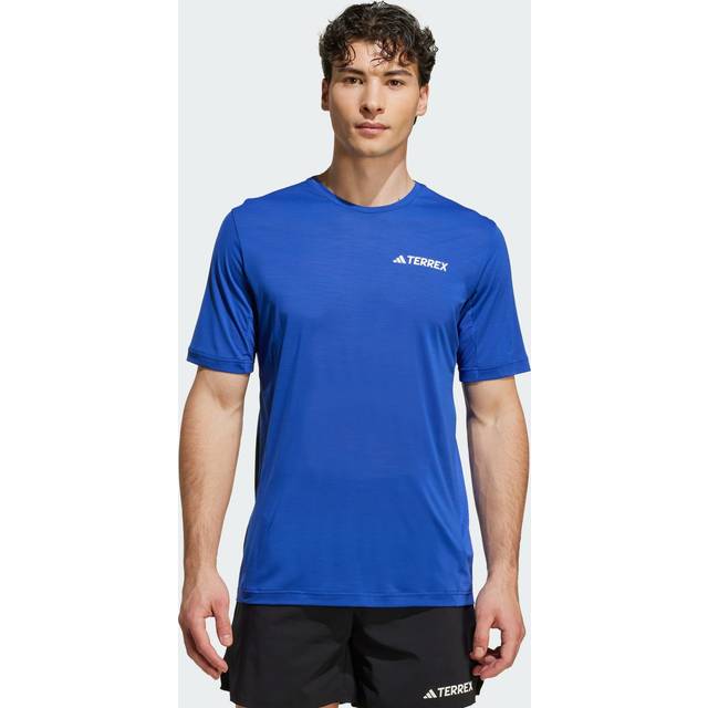 adidas Xperior Tee - T-shirt - Herr Blue L