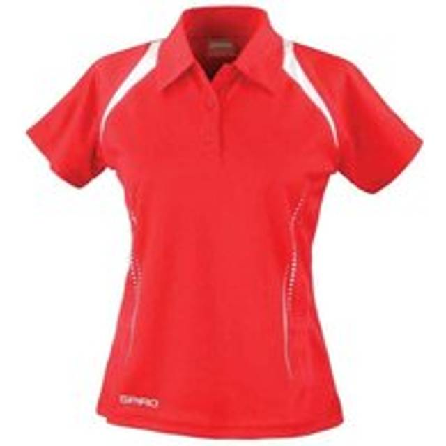 Spiro womens/ladies team spirit polo shirt