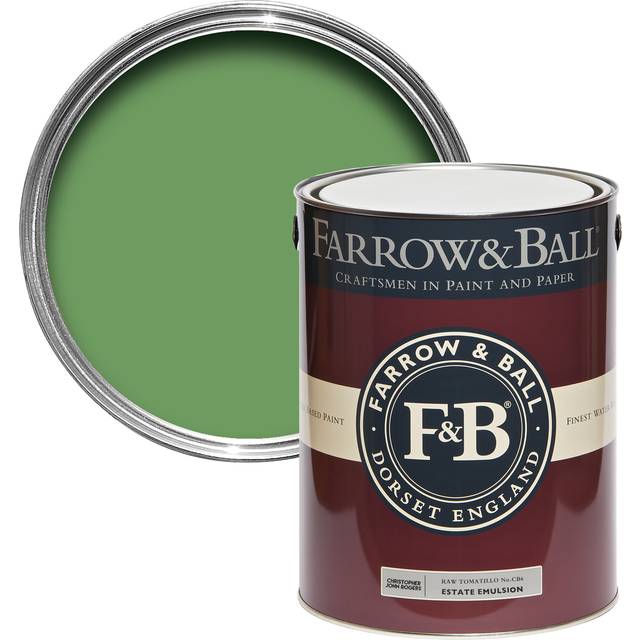 Farrow & Ball Estate Emulsion - 5l - Raw Tomatillo CB6