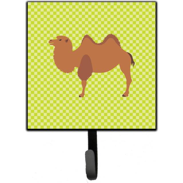 """""Caroline's Treasures Bactrian Camel Green Wall Hook  Small  Multicolor"""""