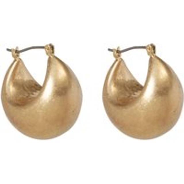 Womens Gold 'Chunky Statement' Hoop Earrings - Metallics - One Size