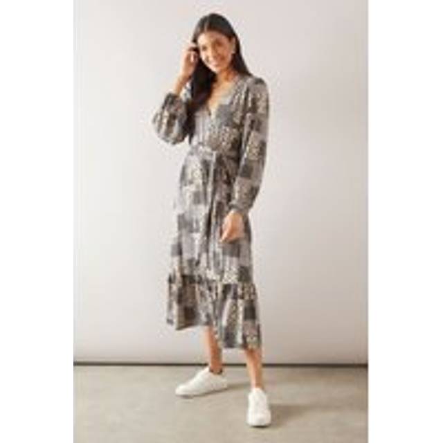 Wallis khaki midi dress womens daywear dresses