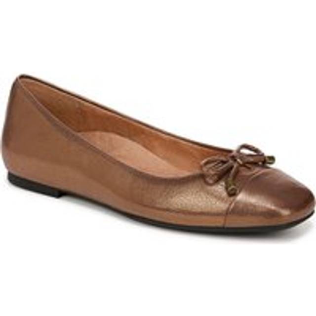 Klara Skimmers Ballet Flats - Bronze - 4.5