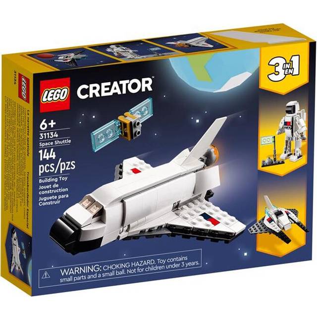 Lego  Creator 31134 Space Shuttle Building Toy, Multi Color - 144 Piece