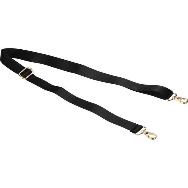 59 Shoulder Strap, 0.98 Width Adjustable Strap With Swivel Hooks, Black Gold