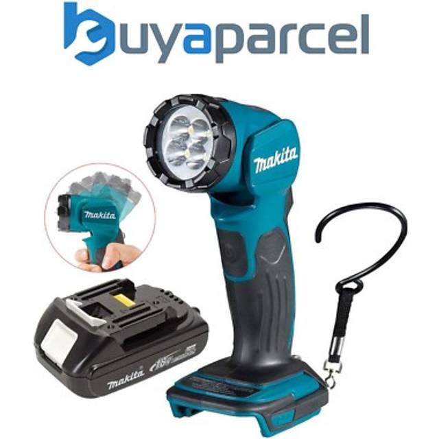 DML815 18V lxt Lithium Ion 12 Position led Light Lamp Torch + 1.5ah Batt - Makita