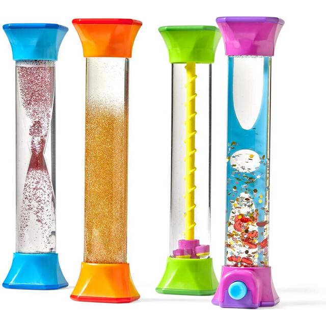 Learning Resources Sensory Fidget Tubes, Toys for Autism, ADHD, Stress & Anxiety Relief, Calming Occupational Therapy Play Bottles for Kids & Adults,