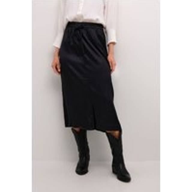 Ribbed Black Viria Skirt (12)