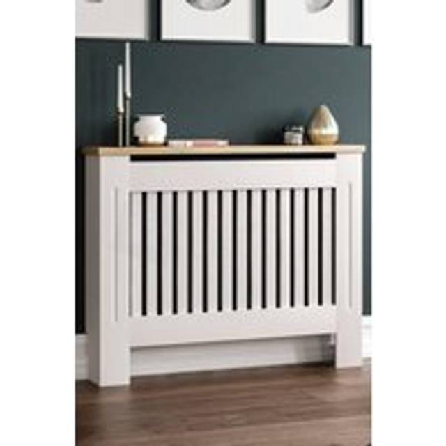 Vida Designs Arlington Radiator Cover MDF 833 x 1110 x 190 mm - White - One Size