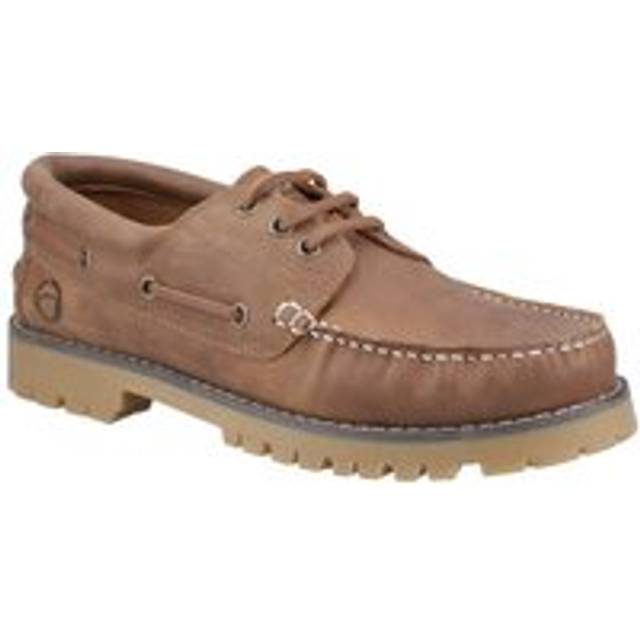 Cotswold Inglecote Men's Leather Shoes Men's | Boat Shoes  | Camel  | UK Size 12