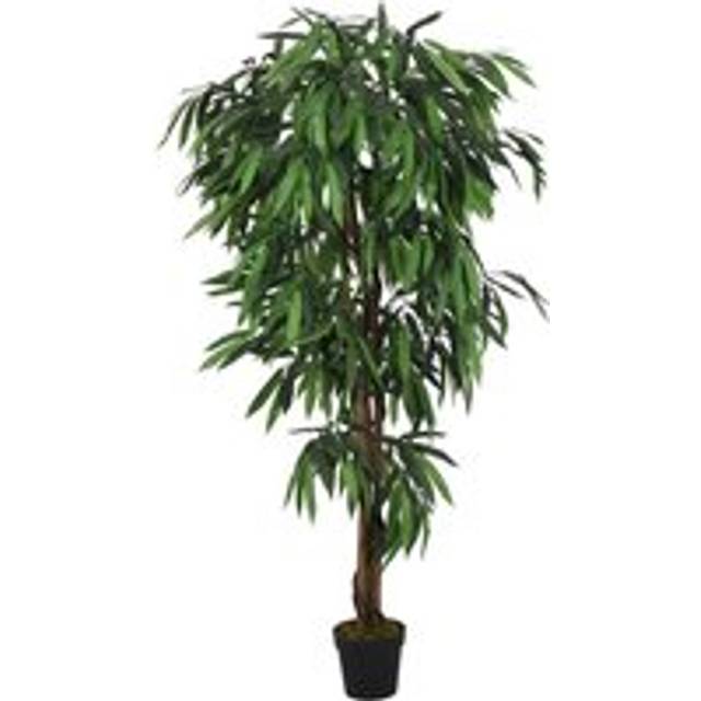 Artificial Mango Tree 450 Leaves 120 cm Green - One Size