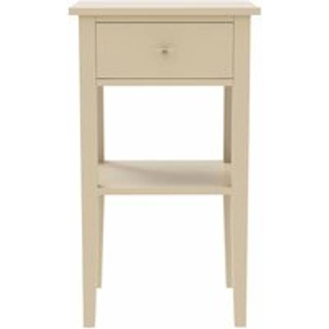 One Drawer Bedside Table - Abbey Cream Range Material: Furniture/Furniture Ranges/Abbey Range/Abbey Cream Range