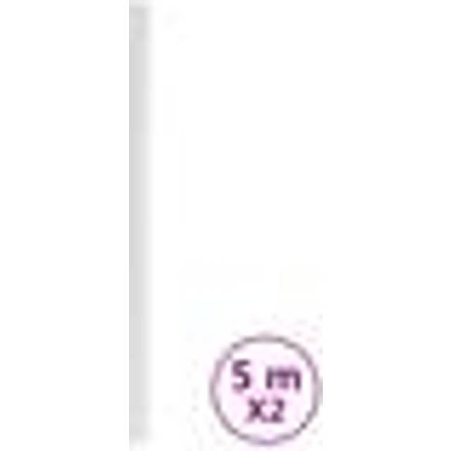 vidaXL Furniture Stickers Self-Adhesive Matte White 90x500 cm PVC