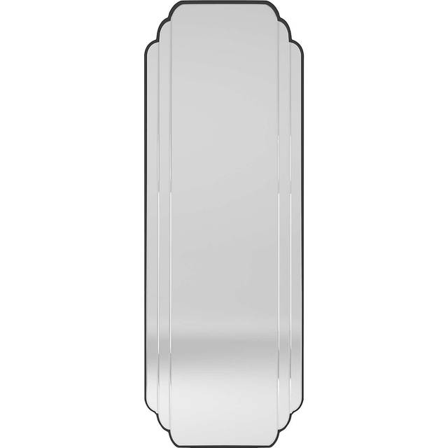 Equatorial Rectangle Full Length Wall Mirror - Black
