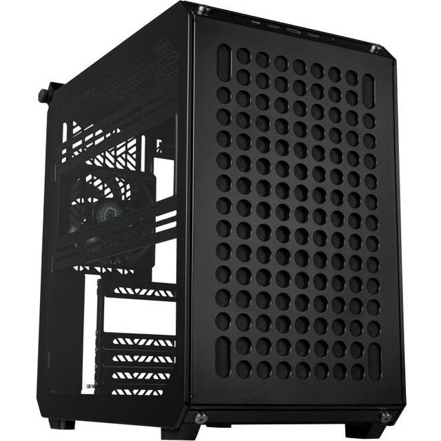 Cooler Master Qube 500 Flatpack Black Fully Modular Panel Mid Tower ATX PC Case Black Q500-KGNN-PSE black