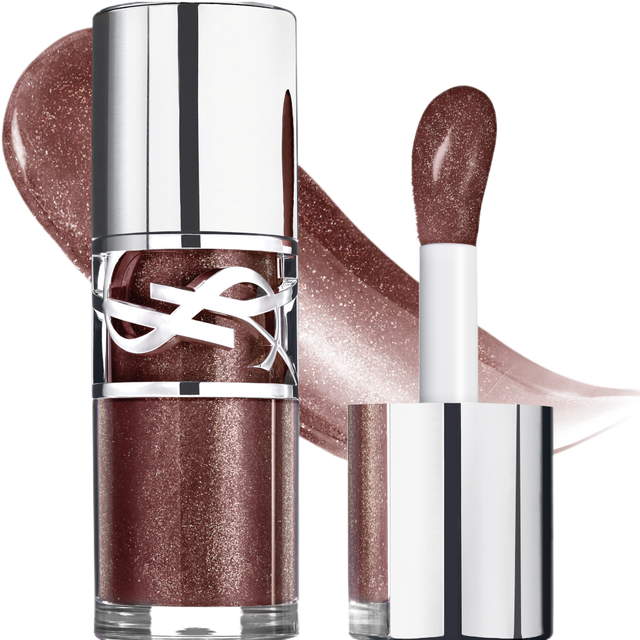 Yves Saint Laurent Loveshine Plumping Lip Oil Gloss #6 Espresso Stardust