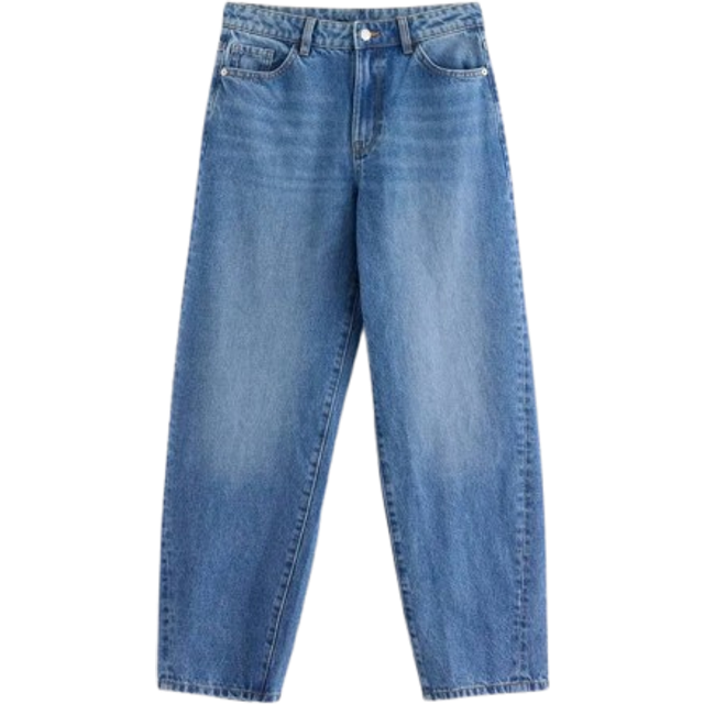 BARREL jeans with ankle length
