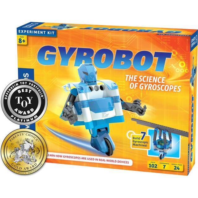 Thames & Kosmos Gyrobot  Tightrope Walking Gyroscopic Robot Science Kit