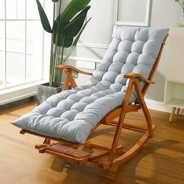 SHEIN Living And Home 8cm Thickness Comfortable Lounge Cushion,Thick Chair Pads,Bench Cushion,Sun Lounger Rocking Cushion,Hanging Egg Swing Chair Cushion,So