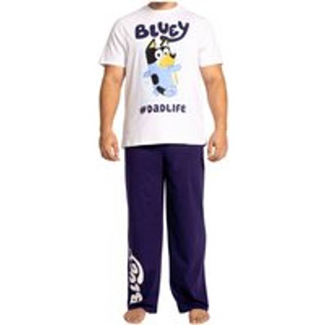Bandit Mens Short Sleeve Pyjamas - Blue - XL