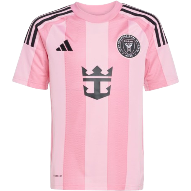 adidas Inter Miami 25 Messi Home Football Shirt Jnr - Easy Pink / YM 11-12Yr