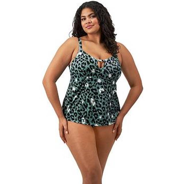 Elomi Mid Rise Bikini Brief - Multi, Multi, Size 16, Women - Print