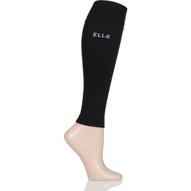 1 Pair Black Milk Compression Calf Sleeves Ladies Medium - Elle