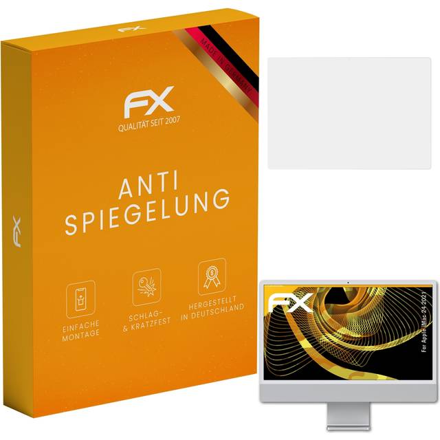 Atfolix Screen Protection Film For Apple Imac 24 2021 Matt&shockproof