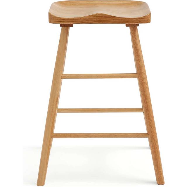 Loxwood Counter Height Bar Stool, Solid Oak