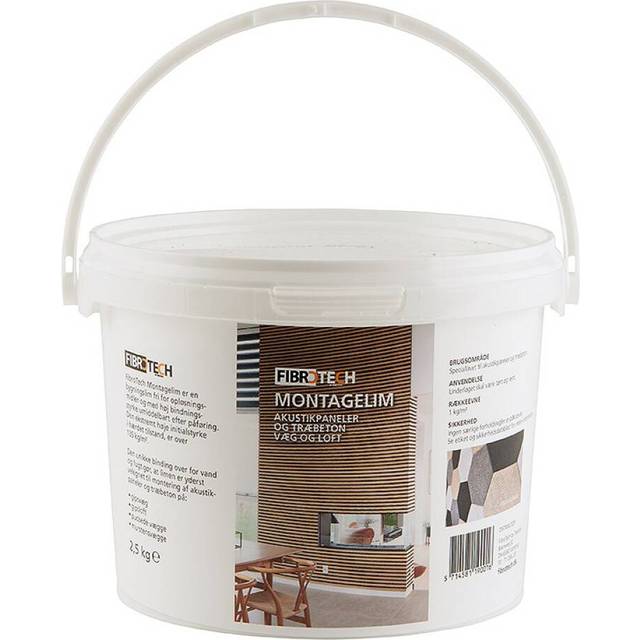 Montagelim Fibrotech För Akustikpanel 2,5Kg