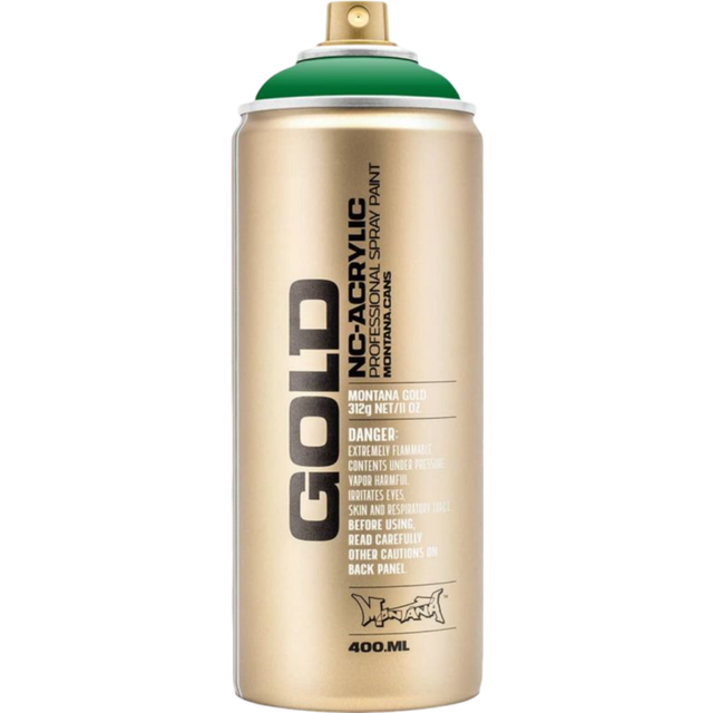 Montana Gold Spray Paint 400ml Shock Green
