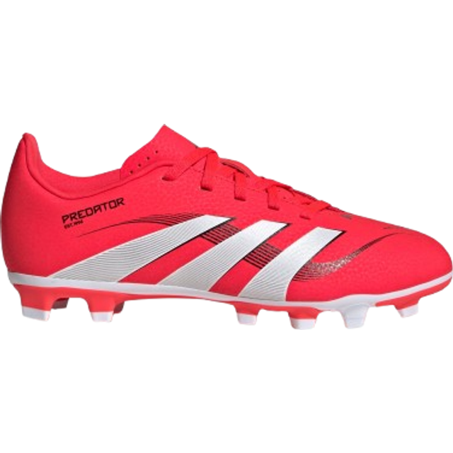 Adidas Predator Club Fg/mg Jr Fotbollsskor Lucred/Ftwwht - 30