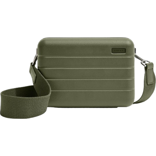 The Mini Crossbody in Olive Green