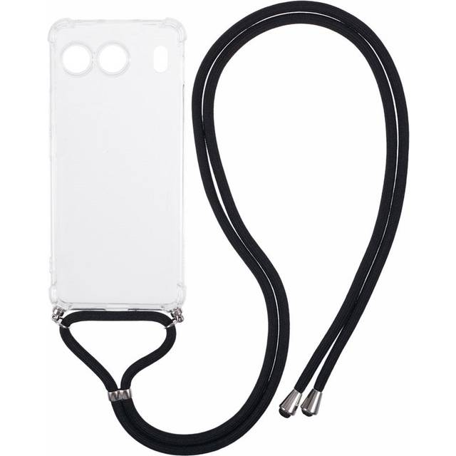 EIDERWOOD OnePlus Nord 4 Flexibelt Plast Skal med Rem - Genomskinlig
