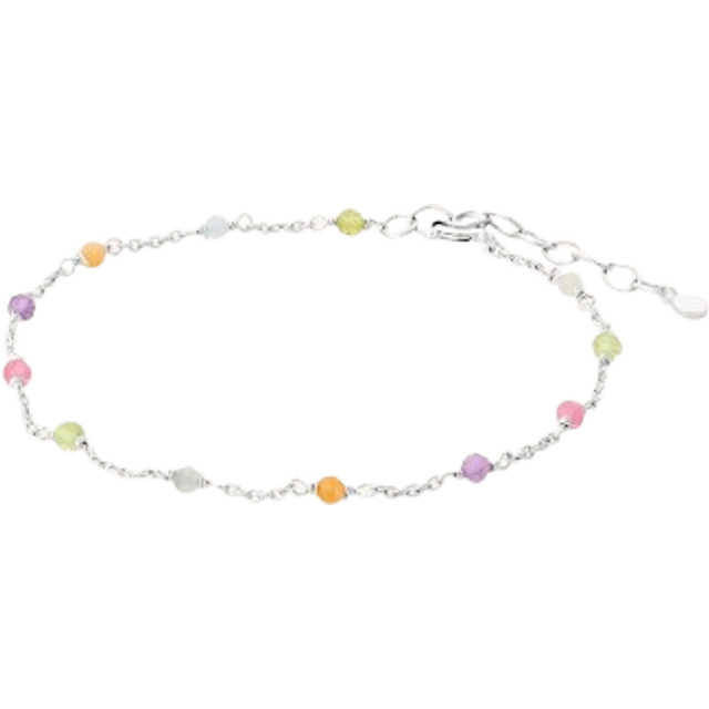 Rainbow Bracelet - Silver Sterling 925 (16-19 cm)