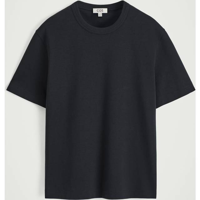 Interlock Cotton Crew-Neck T-Shirt - Navy/White - M