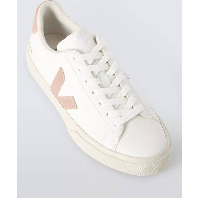 Veja Women's Campo Chrome-Free Leather Trainers - UK 4 - White