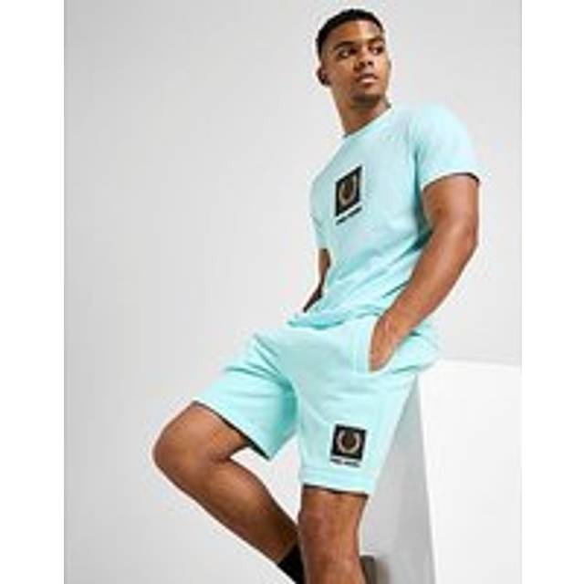 Fred Perry Stack Shorts - Blue - Mens