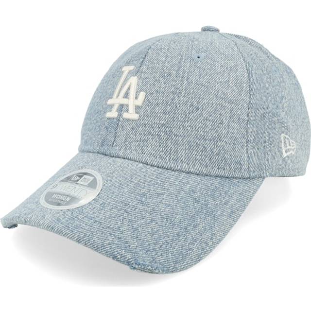 Keps New Era Los Angeles Dodgers 9TWENTY Acid Denim Adjustable Cap Pastel Blue/ White Universal
