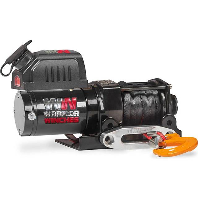 Warrior Winches Ninja 2000 Vinsch, 12V Armortek syntetlina