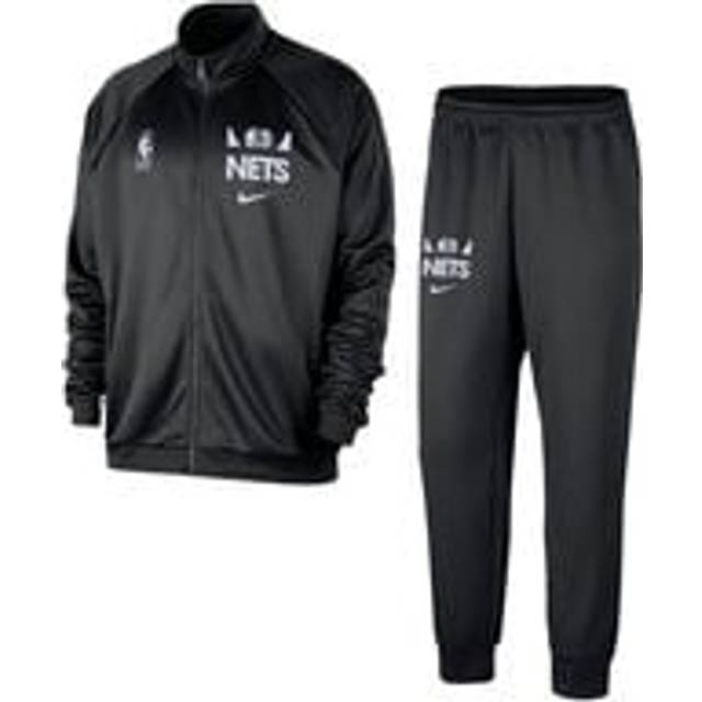 Brooklyn Nets Club Courtside Men's Nike NBA Tracksuit - Black - Polyester - L