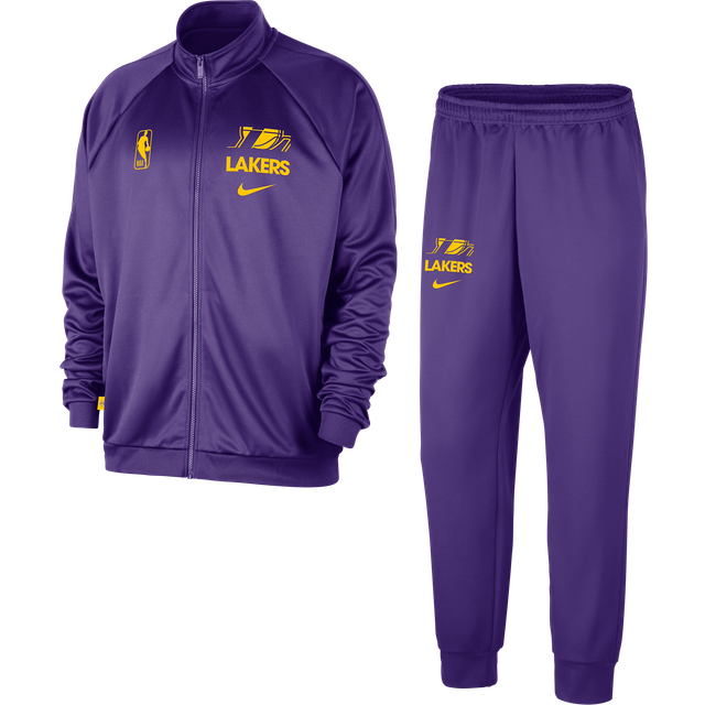 Los Angeles Lakers Club Courtside Men's Nike NBA Tracksuit - Purple - Polyester