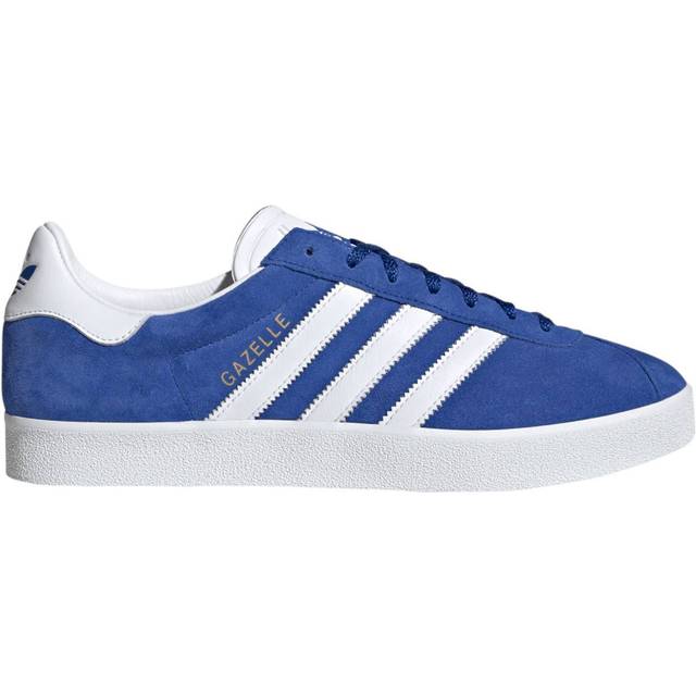 (4.5) adidas Gazelle 85 Unisex Fashion Trainers in Blue White