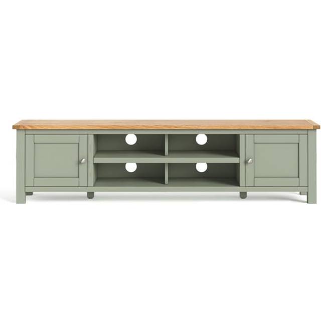Bromley Extra Wide TV Unit for TVs up to 80" - Sage