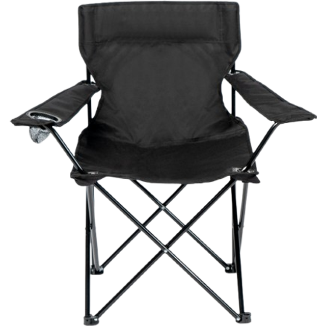OHS Outdoor Folding Portable Fishing Camping Chair - Navy, Blue