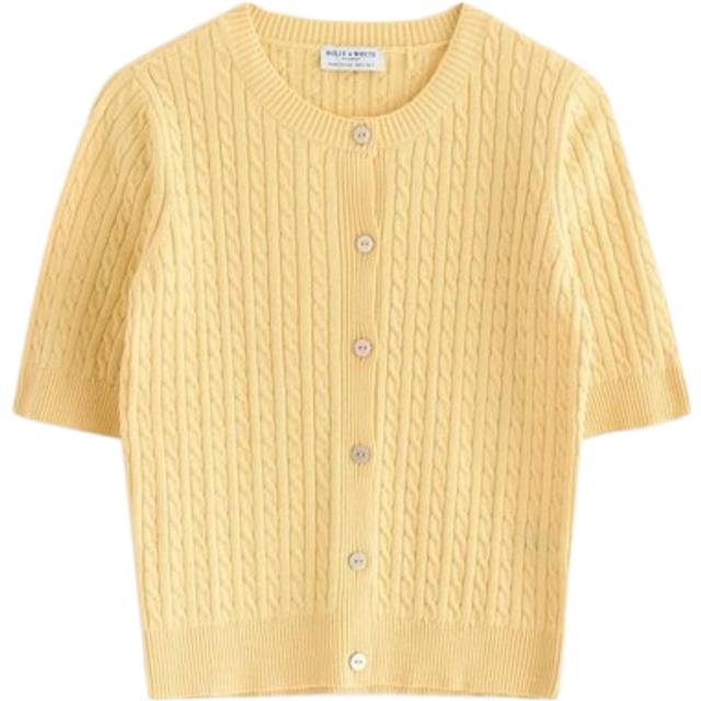 Kortärmad cardigan