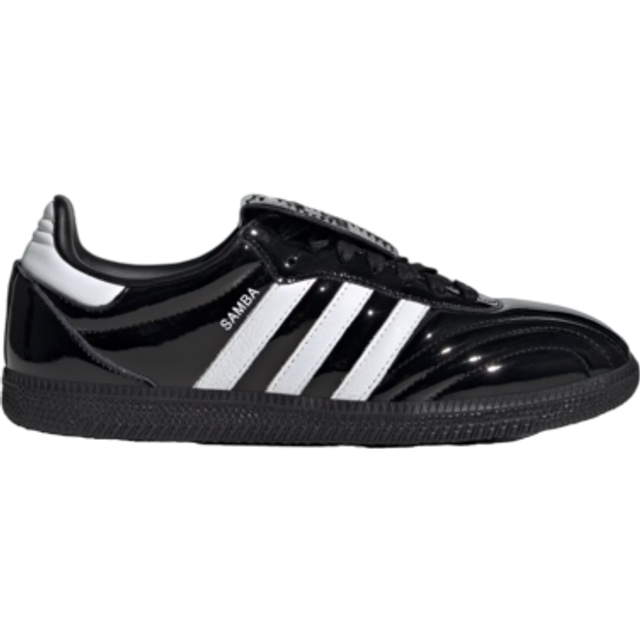 Adidas Womens Samba LT Trainers Core Black White Patent, 4.5