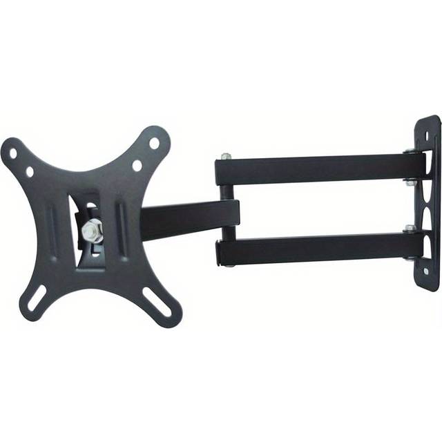 TEMU Full Motion Tv Wall Mount Bracket With Articulating Tilt And Swivel Extension Arm, Iron Construction, Compatible With 10-26 Inch Led Lcd Flat Screen Tvs & Monitors