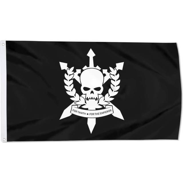 TEMU 1pc First Flag - 3x5ft Polyester Outdoor Banner With Metal Grommets, Black & White And Swords Design, Ideal For Valentine's Day & Birthday Gifts, Indoor Banner| | Flag Construction