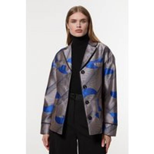 Amelia Graham Petite Printed Tailored Jacket